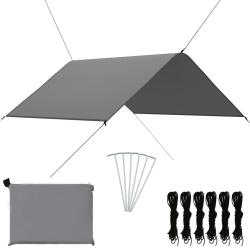B&acirc;che d'ext&eacute;rieur 3x2,85 m Gris