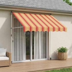 Auvent r&eacute;tractable manuel Multicolore 250 x 115 x 300 cm
