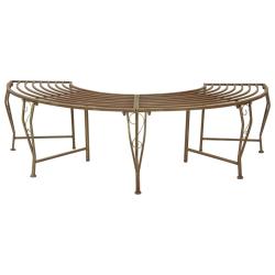 Banc d'Arbre 4-Nombre de places 160 x 80 x 44 cm Acier