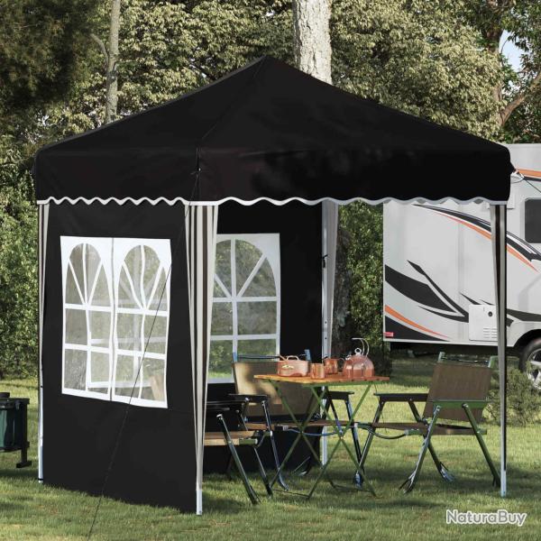 Tente de f�te pop-up 195 x 195 x 245 cm Noir Tissu Oxford