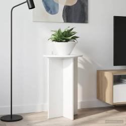 Support de Plante 2 pcs Blanc brillant &Oslash;40 x 60 cm