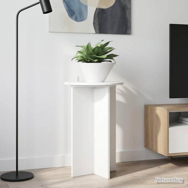 Support de Plante 2 pcs Blanc brillant �40 x 60 cm