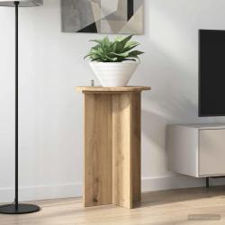 Support de Plante 2 pc Ch&ecirc;ne artisanal &Oslash;40 x 60 cm