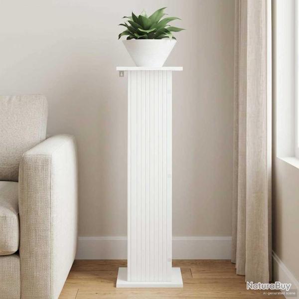 Support de Plante Blanc 30,5 x 30 x 100,5 cm Bois d'ing�nierie
