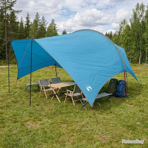 Tarp de camping r�sistant � l'eau Bleu 550 x 400 x 230 cm