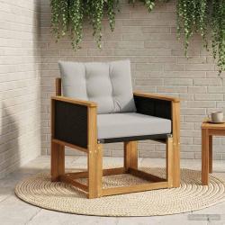 Sofa de milieu ext&eacute;rieur Bois d'Acacia Massif Naturel