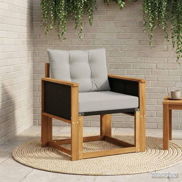 Sofa de milieu ext�rieur Bois d'Acacia Massif Naturel