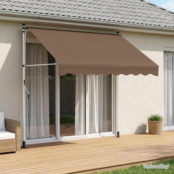 Auvent r�tractable manuel Taupe 200 cm