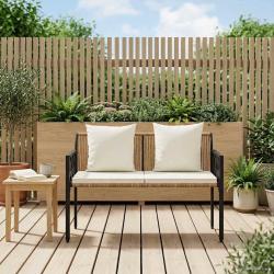 Bancs d'ext&eacute;rieur 2 -Seater 116 x 56 x 75 cm polyrotin