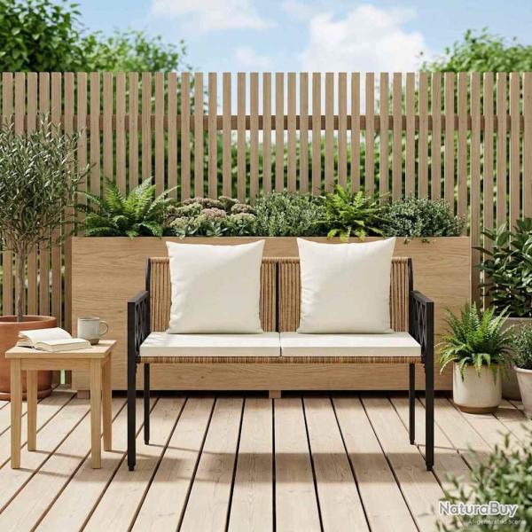 Bancs d'ext�rieur 2 -Seater 116 x 56 x 75 cm polyrotin