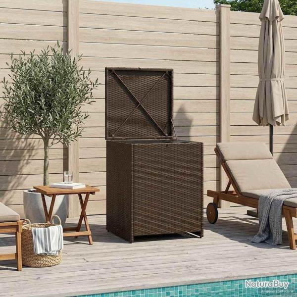 Bo�te � coussins 55 x 55 x 69 cm acier
