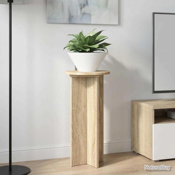 Support de Plante 2 pcs Ch�ne Sonoma 29,5 x 29,5 x 60 cm