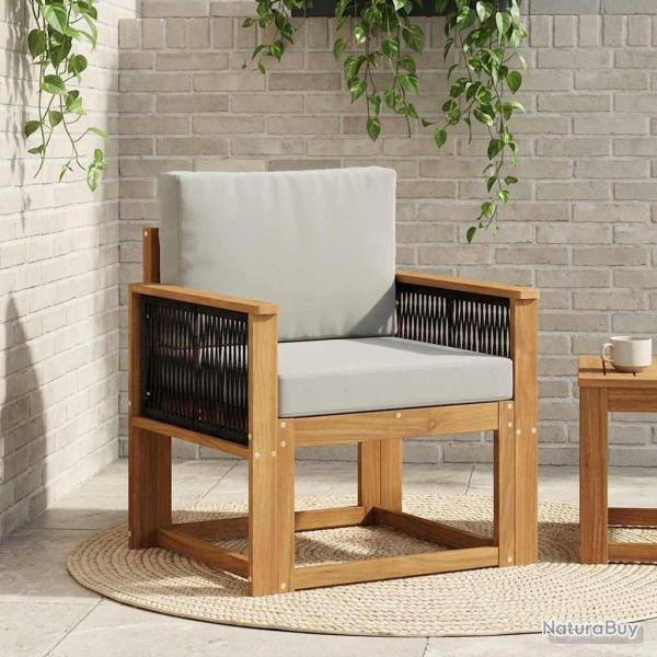 Sofa de milieu ext�rieur Bois d'Acacia Massif Naturel