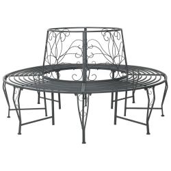 Banc d'Arbre 8-Nombre de places &Oslash; 160 x 89 cm Acier