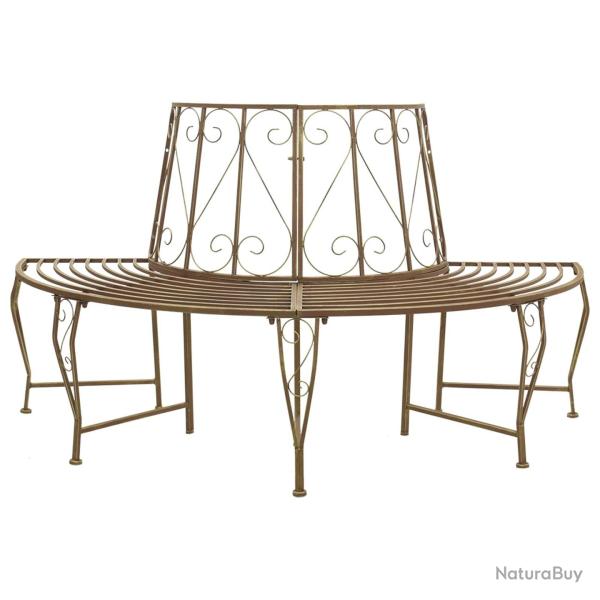 Banc d'Arbre 4-Nombre de places 160 x 80 x 89 cm Acier