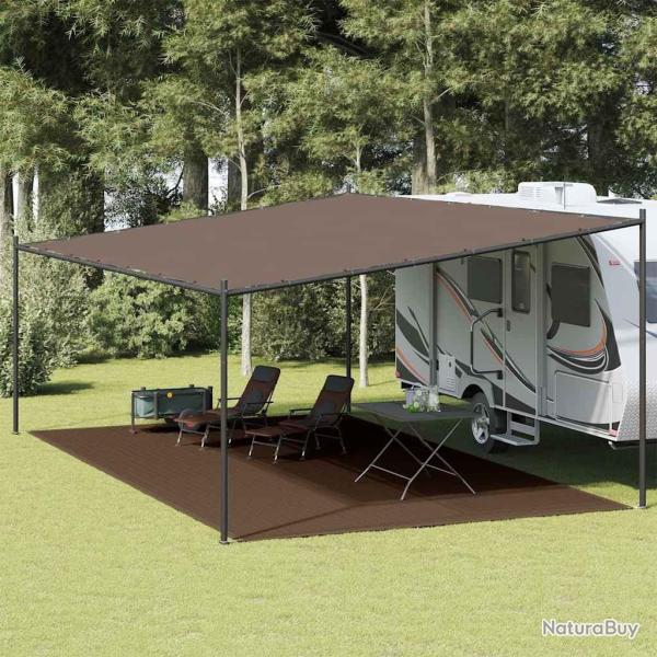 Tapis de tente 400x600 cm Marron