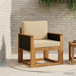 Sofa de milieu ext&eacute;rieur Bois d'Acacia Massif Naturel