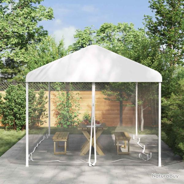 Moustiquaire pour gazebo 220 mesh Blanc 6 x 3 x 2 m Polyester
