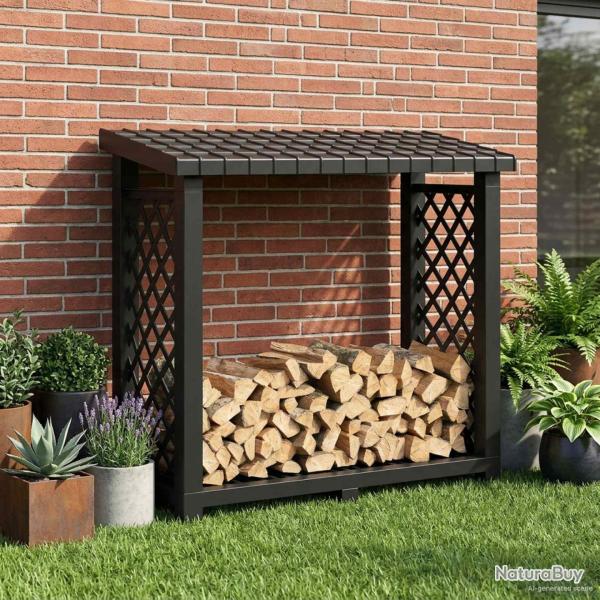Support � bois 114 x 46 x 101 cm PP Anthracite