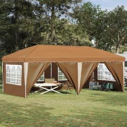 Tente de f&ecirc;te pop-up 575 x 288 x 245 cm Beige