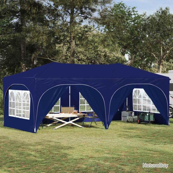 Tente de f�te pop-up 575 x 288 x 245 cm Bleu Tissu Oxford