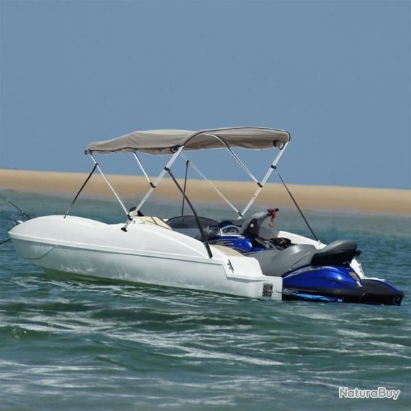 Toit bimini � 3 arceaux parois lat�rales 183x(154-167)x137 cm