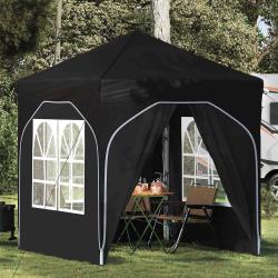 Tente de f&ecirc;te pop-up 192 x 192 x 245 cm Noir