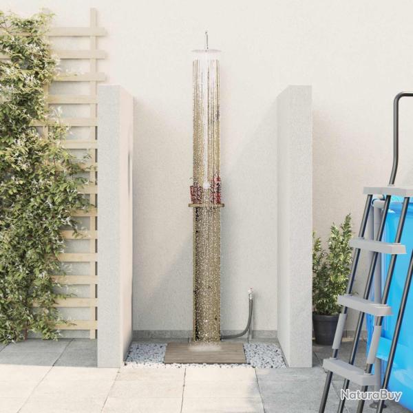 Douche d'ext�rieur 246 cm Naturel