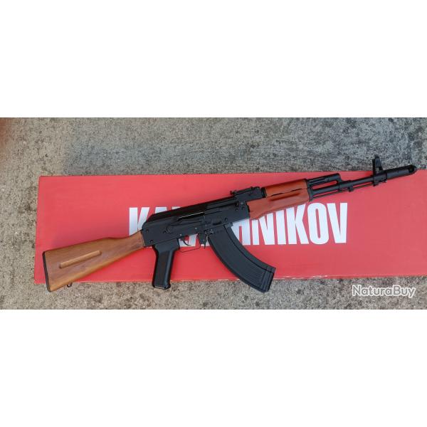 r�plique AK 101 AK101 airgun 4.5mm CO2 semi automatique crosse composite repliable