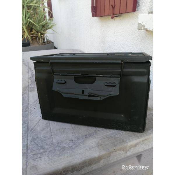 Caissette munitions cal 50 US ww2 neuve, jamais servie