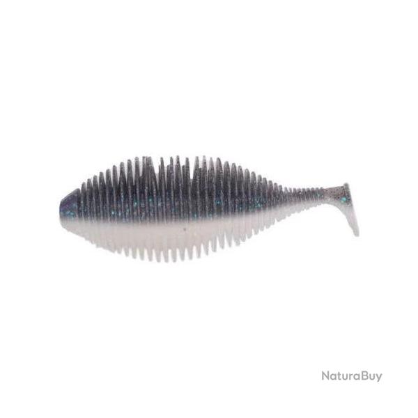 Leurre Souple Geecrack Bellows Gill Swimmer 4,2" - 10,7cm 18,5g Par 5 10,65cm 268 - Electric Shad