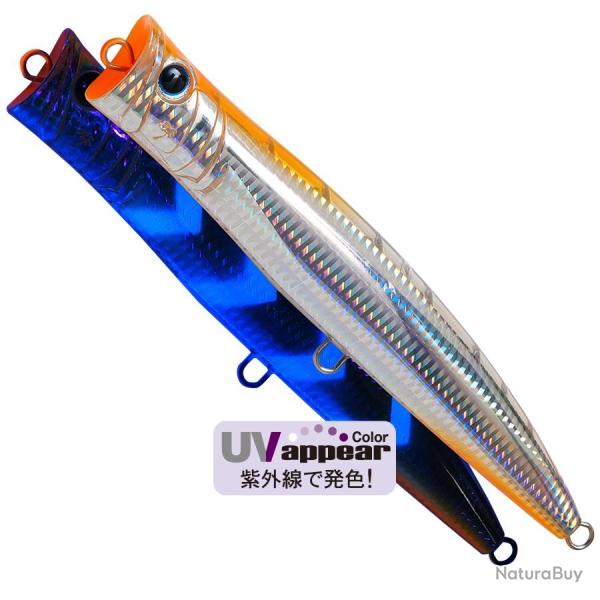 Poisson Nageur Palms Break Head 16,5cm 70g 16,5cm #H456 - Uv Half Clear Bait