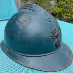 Casque Adrian Mle 1915 Infanterie - Premi&egrave;re Guerre mondiale 14-18 WW1