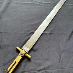 Ba&iuml;onnette italienne mod&egrave;le 1836 de Bersaglier