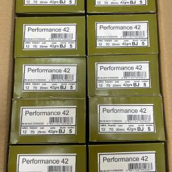 !! DESTOCKAGE !! CARTOUCHES JOCKER PERFORMANCE 42 BJ 12/70 PB5 CARTON 250