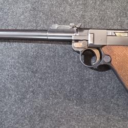 pistolet LUGER P08 ARTILLERIE 1917 MONOMATRICULE + Etui cuir complet