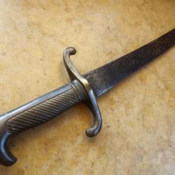 glaive allemand Prussien  1868 artillerie Allemagne second empire Napoleon III Prusse SEITENGEWEHR