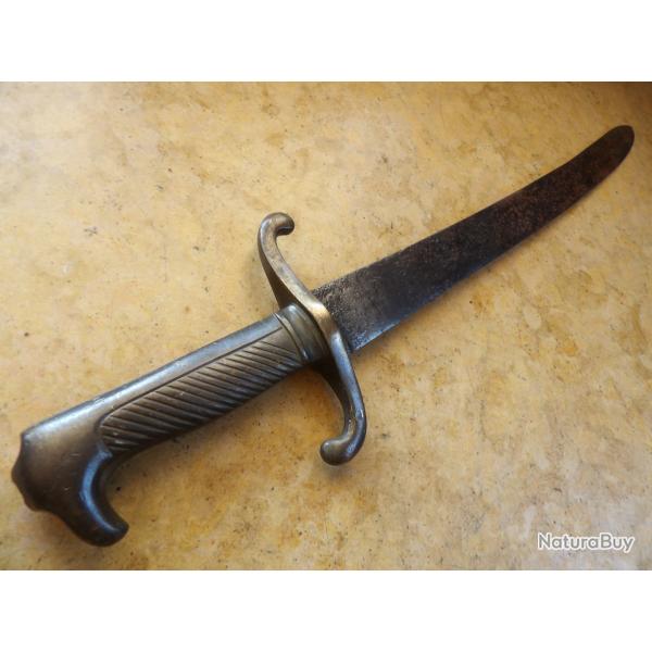 glaive allemand Prussien  1868 artillerie Allemagne second empire Napoleon III Prusse SEITENGEWEHR