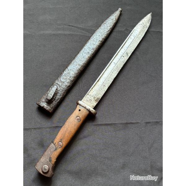 Ba�onnette allemande 1884/98 1er type - WW1