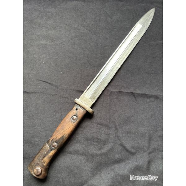Ba�onnette allemande 1884/98 1er type r�giment�e - WW1