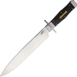 Couteau Fixe Marbles Bowie Black G10 Lame Acier Inoxydable Manche G10 Noir &Eacute;tui Cuir MR734