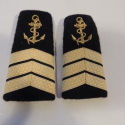 MARINE NATIONALE :  MANCHONS -  MAITRE - ETAT NEUF