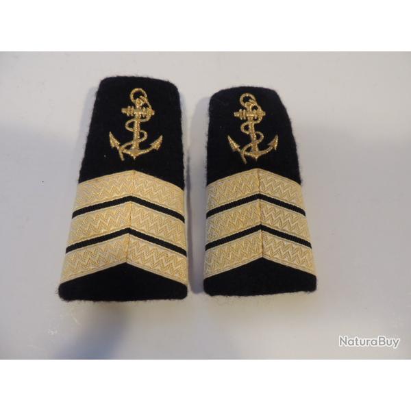 MARINE NATIONALE :  MANCHONS -  MAITRE - ETAT NEUF
