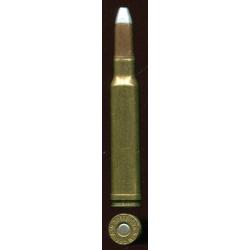 .338 Winchester Magnum - WW SUPER - balle cuivre pointe aluminium m&eacute;plate