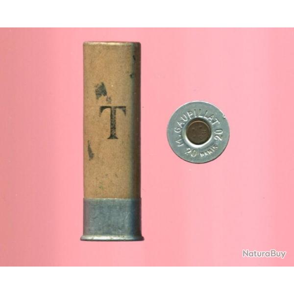 Cal. 20 centrale - Marcel GAUPILLAT - int�ressant culot aluminium