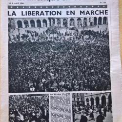 Journal L'Am&eacute;rique en Guerre parachut&eacute; le 9 ao&ucirc;t 1944