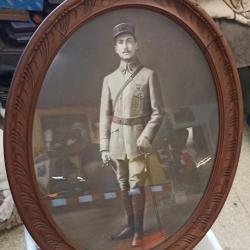 Grande photo Officier du 129&egrave;me RI guerre 14/18