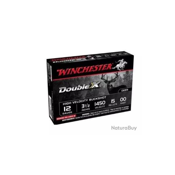 Chevrotines Winchester Double X cal 12/89 - 15gr