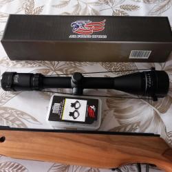 Carabine Cometa 3OO USC calibre 5.5 mm Neuve avec lunette Neuve 6-24X50 AO Aire force optic +Collier