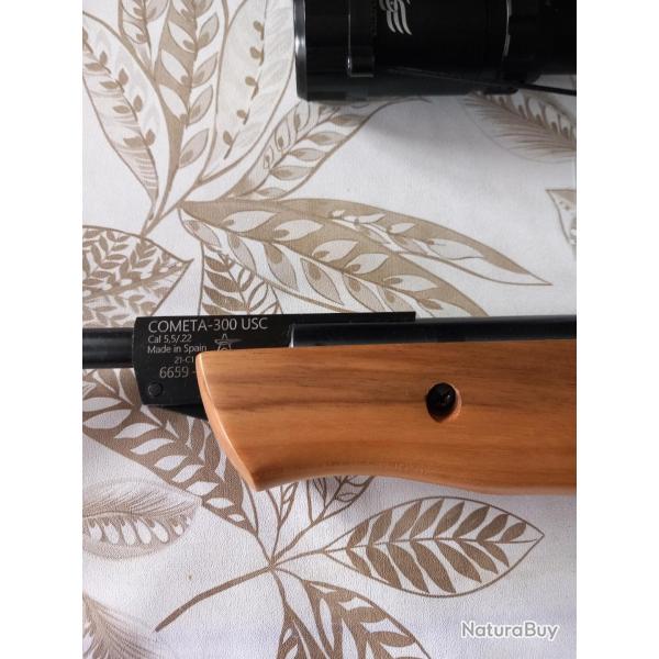 Carabine Cometa 3OO USC calibre 5.5 mm Neuve .Sans lunette et sans colliers